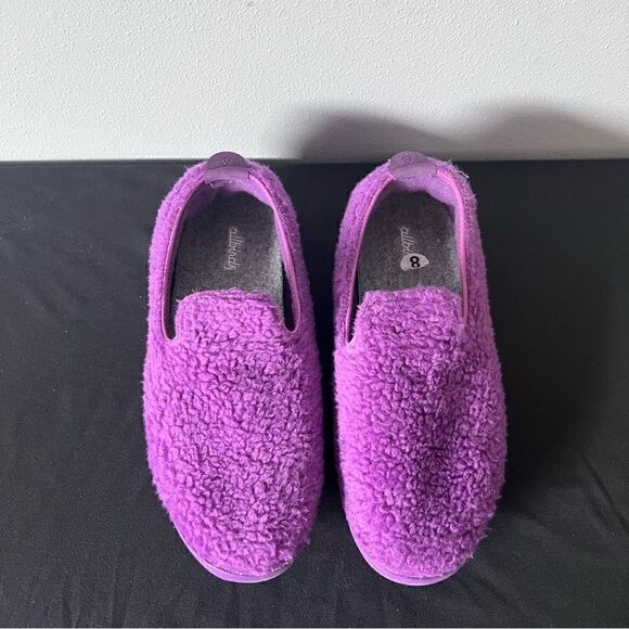 Allbirds Purple Wool Lounger Fluffs Size 8 - Picture 2 of 9